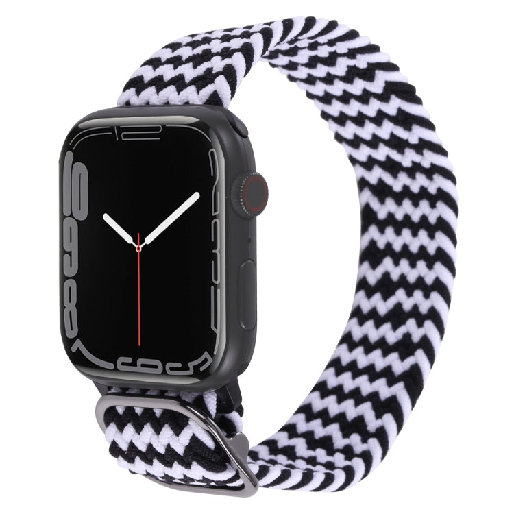 Correia trançada em nylon para Apple Watch Series, 7 41mm / 6&SE&5&4 40mm / 3&2&1 38mm