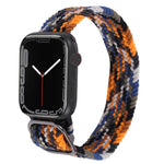 Correia trançada em nylon para Apple Watch Series, 7 41mm / 6&SE&5&4 40mm / 3&2&1 38mm
