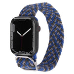 Correia trançada em nylon para Apple Watch Series, 7 41mm / 6&SE&5&4 40mm / 3&2&1 38mm