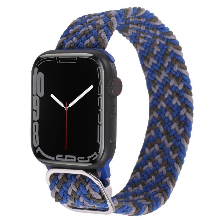 Correia trançada em nylon para Apple Watch Series, 7 41mm / 6&SE&5&4 40mm / 3&2&1 38mm