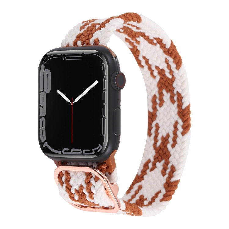 Correia trançada em nylon para Apple Watch Series, 7 41mm / 6&SE&5&4 40mm / 3&2&1 38mm