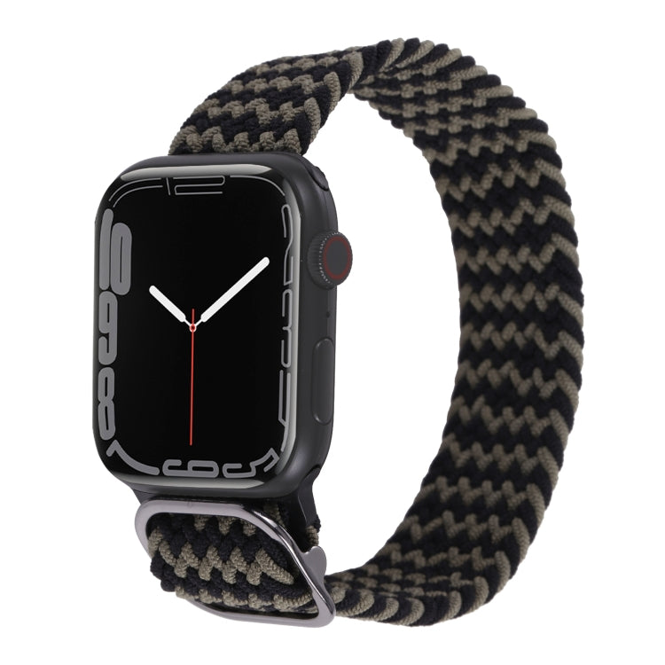 Correia trançada em nylon para Apple Watch Series, 7 41mm / 6&SE&5&4 40mm / 3&2&1 38mm