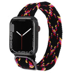 Pulseira Trançada de Nylon para Apple Watch Series, 7 45mm / 6&SE&5&4 44mm / 3&2&1 42mm