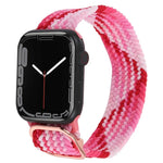 Pulseira Trançada de Nylon para Apple Watch Series, 7 45mm / 6&SE&5&4 44mm / 3&2&1 42mm