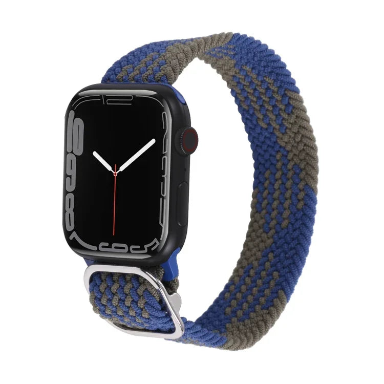 Pulseira Trançada de Nylon para Apple Watch Series, 7 45mm / 6&SE&5&4 44mm / 3&2&1 42mm