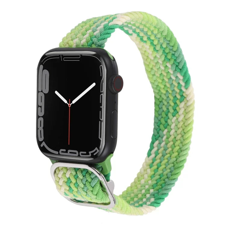 Pulseira Trançada de Nylon para Apple Watch Series, 7 45mm / 6&SE&5&4 44mm / 3&2&1 42mm