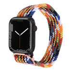 Pulseira Trançada de Nylon para Apple Watch Series, 7 45mm / 6&SE&5&4 44mm / 3&2&1 42mm