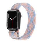 Pulseira Trançada de Nylon para Apple Watch Series, 7 45mm / 6&SE&5&4 44mm / 3&2&1 42mm