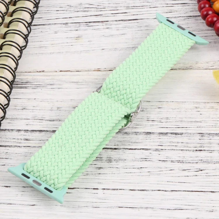 Pulseira Trançada de Nylon para Apple Watch Series, 7 45mm / 6&SE&5&4 44mm / 3&2&1 42mm