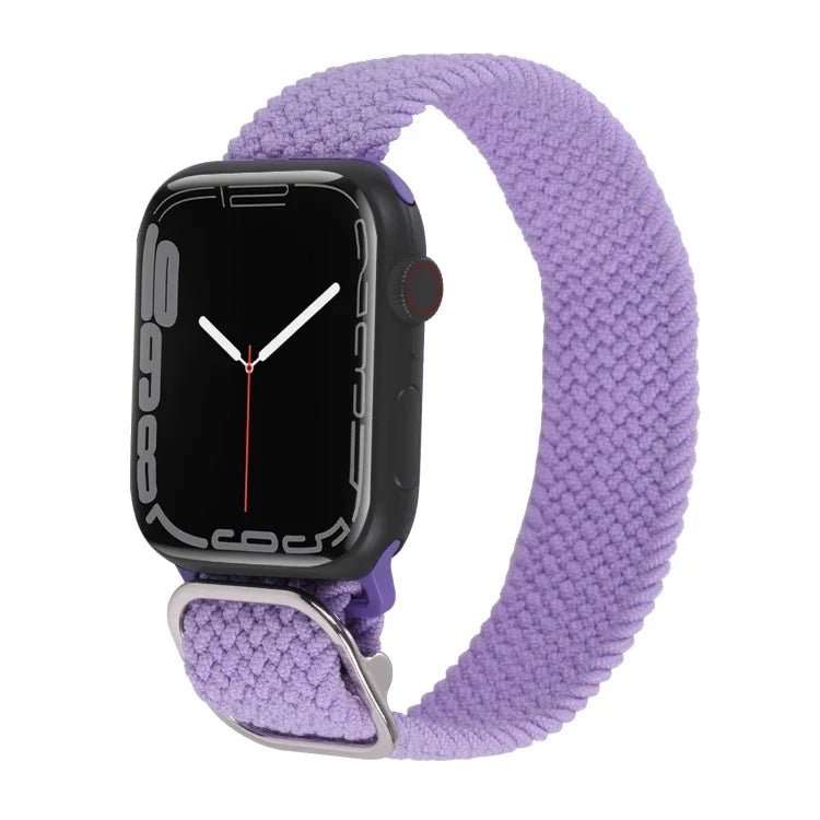 Pulseira Trançada de Nylon para Apple Watch Series, 7 45mm / 6&SE&5&4 44mm / 3&2&1 42mm