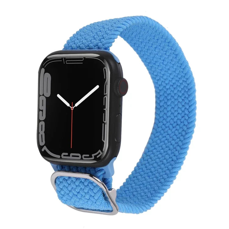 Pulseira Trançada de Nylon para Apple Watch Series, 7 45mm / 6&SE&5&4 44mm / 3&2&1 42mm