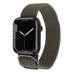 Pulseira Trançada de Nylon para Apple Watch Series, 7 45mm / 6&SE&5&4 44mm / 3&2&1 42mm