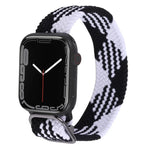 Pulseira Trançada de Nylon para Apple Watch Series, 7 45mm / 6&SE&5&4 44mm / 3&2&1 42mm