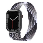 Pulseira Trançada de Nylon para Apple Watch Series, 7 45mm / 6&SE&5&4 44mm / 3&2&1 42mm