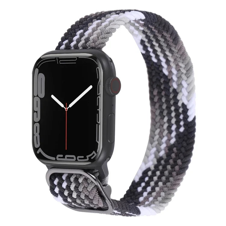 Pulseira Trançada de Nylon para Apple Watch Series, 7 45mm / 6&SE&5&4 44mm / 3&2&1 42mm