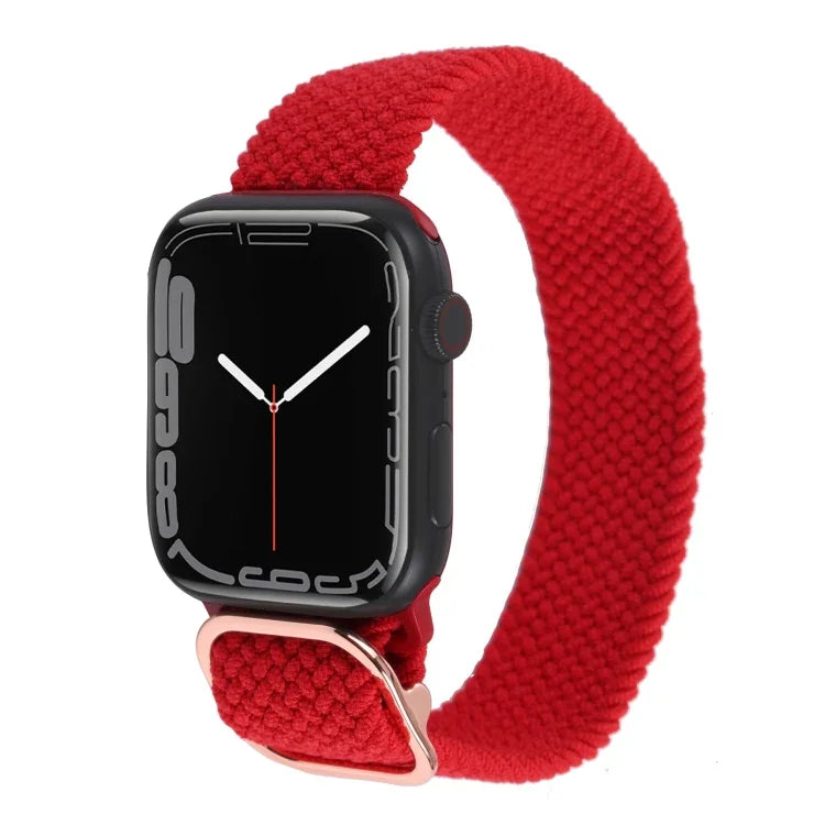Pulseira Trançada de Nylon para Apple Watch Series, 7 45mm / 6&SE&5&4 44mm / 3&2&1 42mm