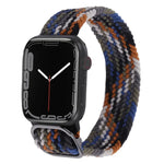 Pulseira Trançada de Nylon para Apple Watch Series, 7 45mm / 6&SE&5&4 44mm / 3&2&1 42mm