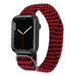 Pulseira Trançada de Nylon para Apple Watch Series, 7 45mm / 6&SE&5&4 44mm / 3&2&1 42mm