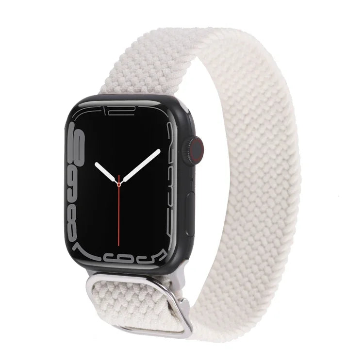 Pulseira Trançada de Nylon para Apple Watch Series, 7 45mm / 6&SE&5&4 44mm / 3&2&1 42mm