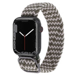 Pulseira Trançada de Nylon para Apple Watch Series, 7 45mm / 6&SE&5&4 44mm / 3&2&1 42mm