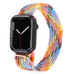 Pulseira Trançada de Nylon para Apple Watch Series, 7 45mm / 6&SE&5&4 44mm / 3&2&1 42mm