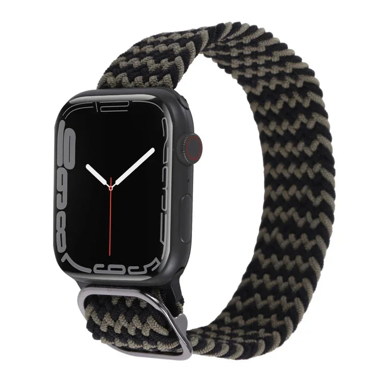 Pulseira Trançada de Nylon para Apple Watch Series, 7 45mm / 6&SE&5&4 44mm / 3&2&1 42mm