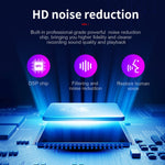 Gravador de Voz Portátil K2 Ultra-fino em Forma de Cartão, 4GB, 8GB, 16GB, 32GB