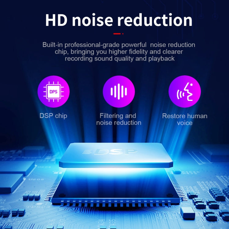 Gravador de Voz Portátil K2 Ultra-fino em Forma de Cartão, 4GB, 8GB, 16GB, 32GB