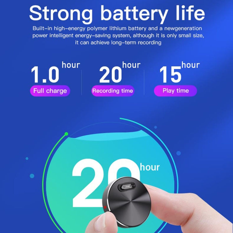 Gravador de Voz Inteligente Q37 com Redução de Ruído HD, 4GB, 8GB, 16GB, 32GB