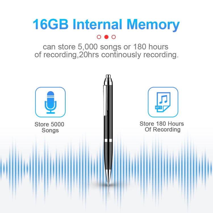 Caneta Gravadora Digital Inteligente Q90 com Redução de Ruído HD, 4GB, 8GB, 16GB, 32GB