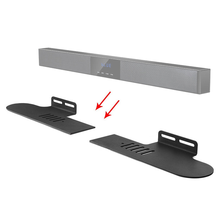 Suporte de Parede para Barra de Som Split, Para Ohayo H6 / H8, Para Amoi U2 / U5 / U6 / U7, Para Coluna Garinemax, Para Sansui 91W, Para DENON DHT-S316, Para Coluna BOSE TV, Para Edifier B3 / B7 / B8