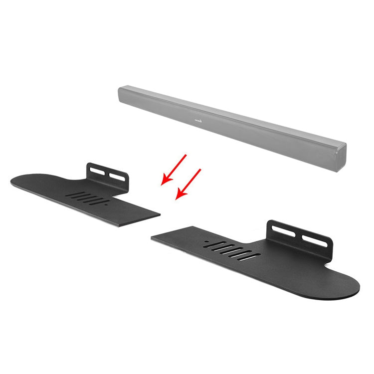 Suporte de Parede para Barra de Som Split, Para Ohayo H6 / H8, Para Amoi U2 / U5 / U6 / U7, Para Coluna Garinemax, Para Sansui 91W, Para DENON DHT-S316, Para Coluna BOSE TV, Para Edifier B3 / B7 / B8