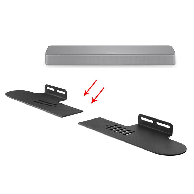 Suporte de Parede para Barra de Som Split, Para Ohayo H6 / H8, Para Amoi U2 / U5 / U6 / U7, Para Coluna Garinemax, Para Sansui 91W, Para DENON DHT-S316, Para Coluna BOSE TV, Para Edifier B3 / B7 / B8