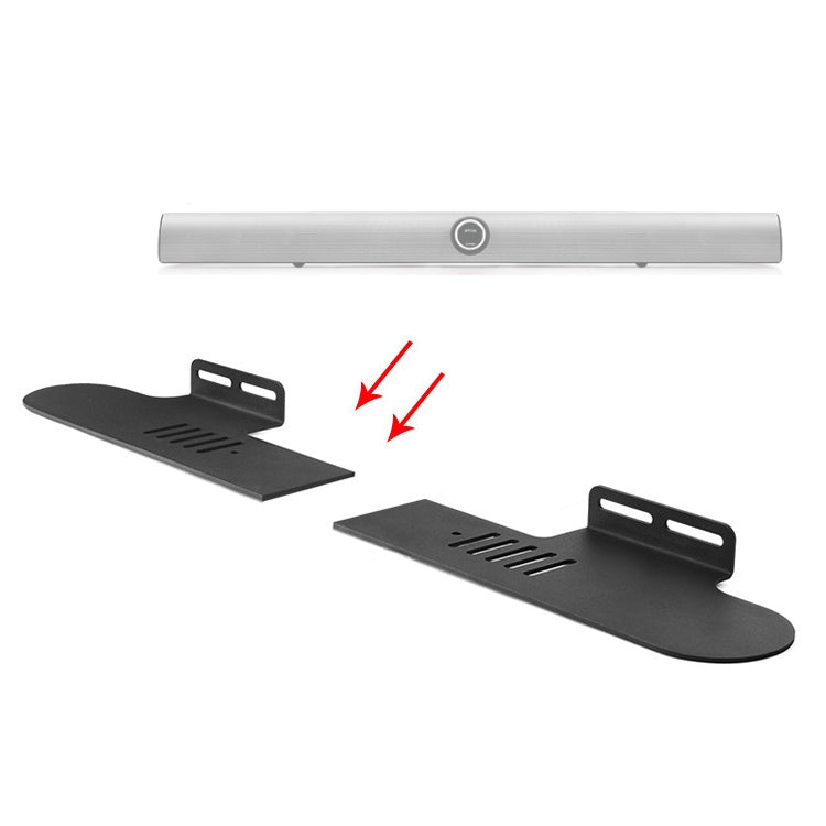 Suporte de Parede para Barra de Som Split, Para Ohayo H6 / H8, Para Amoi U2 / U5 / U6 / U7, Para Coluna Garinemax, Para Sansui 91W, Para DENON DHT-S316, Para Coluna BOSE TV, Para Edifier B3 / B7 / B8