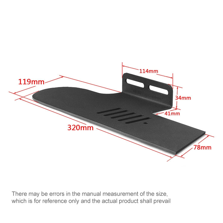 Suporte de Parede para Barra de Som Dividida, Para Xiaomi Redmi Speaker, Para Xiaodu Soundbar, Para JY AUDIO A9K, Para HiVi K1000, Para Coocaa Live-1 / Live-2 / Live-3, Para KEF HTF7003, Para DALI Katch One, Para Ibass 9100K