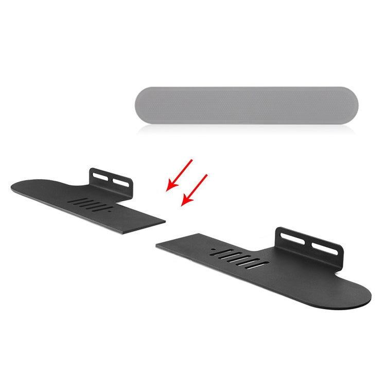 Suporte de Parede para Barra de Som Dividida, Para Xiaomi Redmi Speaker, Para Xiaodu Soundbar, Para JY AUDIO A9K, Para HiVi K1000, Para Coocaa Live-1 / Live-2 / Live-3, Para KEF HTF7003, Para DALI Katch One, Para Ibass 9100K