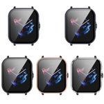 PC + Tempered Glass Watch Protective Case, For Amazfit GTS 3