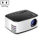 Projetor Digital LED HD Portátil T20 320x240 400 Lumens para Cinema em Casa, Versão de Ecrã Igual, Ficha US, Versão de Ecrã Igual, Ficha UE, Versão de Ecrã Igual, Ficha UK, Versão de Ecrã Igual, Ficha AU, Versão de Ecrã Igual
