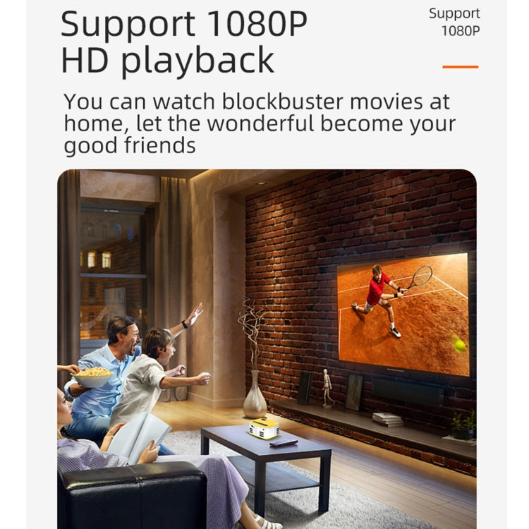 Projetor Digital LED HD Portátil T20 320x240 400 Lumens para Cinema em Casa, Versão de Ecrã Igual, Ficha US, Versão de Ecrã Igual, Ficha UE, Versão de Ecrã Igual, Ficha UK, Versão de Ecrã Igual, Ficha AU, Versão de Ecrã Igual