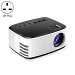 Projetor Digital LED HD Portátil T20 320x240 400 Lumens para Cinema em Casa, Versão de Ecrã Igual, Ficha US, Versão de Ecrã Igual, Ficha UE, Versão de Ecrã Igual, Ficha UK, Versão de Ecrã Igual, Ficha AU, Versão de Ecrã Igual