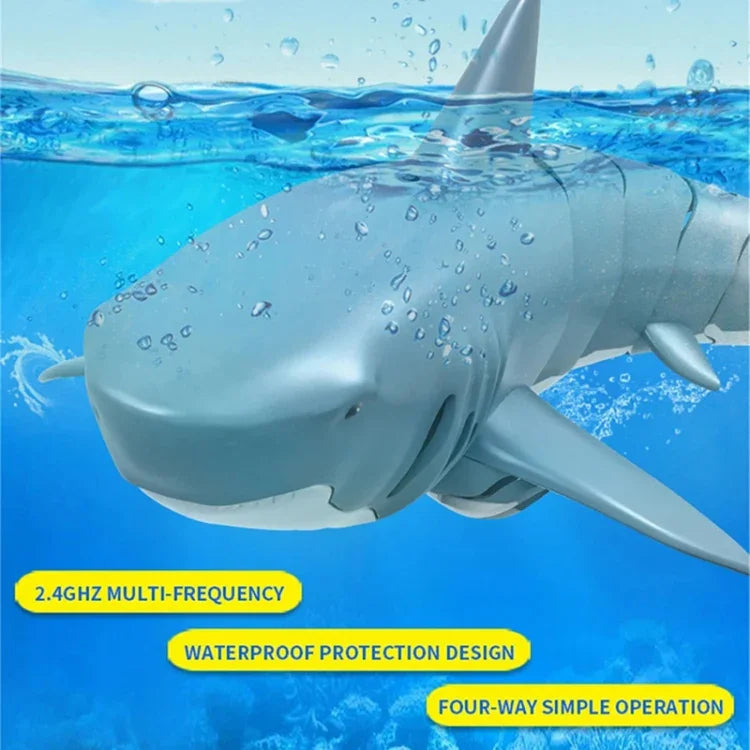 MoFun H151-1 Simulador de Tubarão Impermeável com Comando Remoto 2.4G 4 canais, H151-1