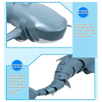 MoFun H151-1 Simulador de Tubarão Impermeável com Comando Remoto 2.4G 4 canais, H151-1