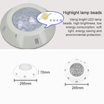 Lâmpada de Parede para Piscina em ABS, Luz Subaquática LED, 6W, 9W, 12W, 15W, 18W, 24W