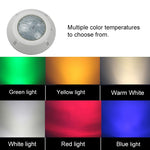 Lâmpada de Parede para Piscina em ABS, Luz Subaquática LED, 6W, 9W, 12W, 15W, 18W, 24W