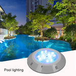 Lâmpada de Parede para Piscina em ABS, Luz Subaquática LED, 6W, 9W, 12W, 15W, 18W, 24W