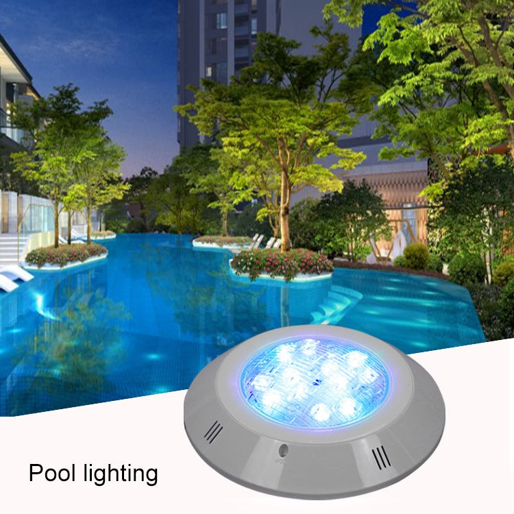Lâmpada de Parede para Piscina em ABS, Luz Subaquática LED, 6W, 9W, 12W, 15W, 18W, 24W
