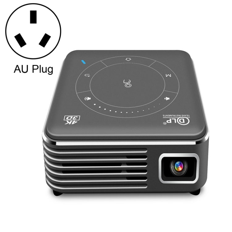Projetor Inteligente P11 854x480 DLP com Controlo Remoto Infravermelho, Android 9.0, 4GB+32GB, Ficha UE, Ficha US, Ficha UK, Ficha AU