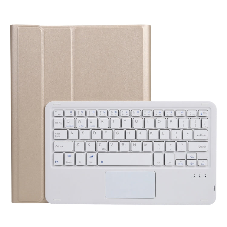 A07B-A Capa de Couro para Teclado Bluetooth com Teclas Quadradas e Textura de Pele de Cordeiro com Controlo Tátil para iPad, Para iPad 9,7 2018 & 2017 / Pro 9,7 polegadas / Air 2, Para iPad Pro 10,5 polegadas / 10,2 2021 & 2020 & 2019 / Air 3
