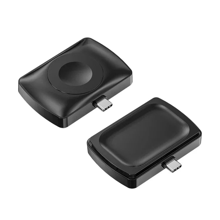 Carregador Sem Fios Duplo para Auriculares e Relógio com Interface Tipo-C JJT-997 para AirPods & iWatch