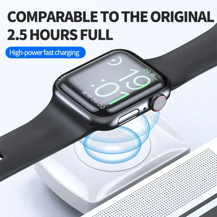 Carregador Sem Fios Duplo para Auriculares e Relógio com Interface Tipo-C JJT-997 para AirPods & iWatch
